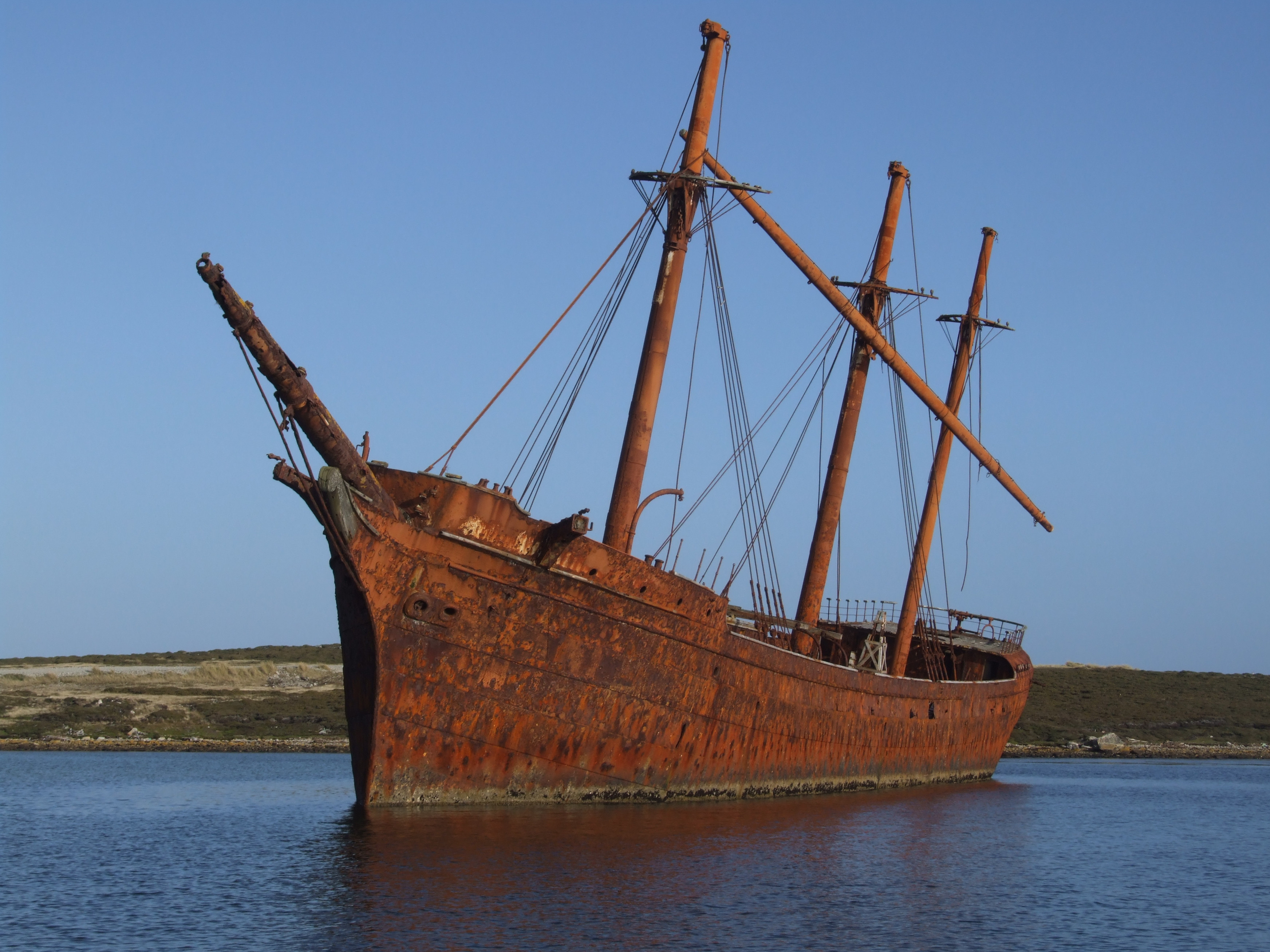 barco oxidado